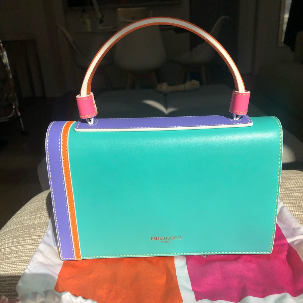Emilio Pucci hangbag fall winter 2018